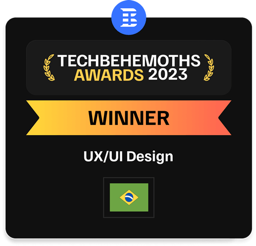 TechBehemoths Awards 2023 - UX / UI Design Brasil
